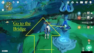 Southern Mountain Clearwater Jade Farming Route: #How to reach Node #32 from the Teleport