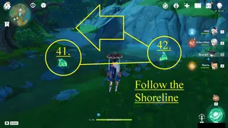 Southern Mountain Clearwater Jade Farming Route: #Nodes #41 and #42