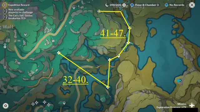 Southern Mountain Clearwater Jade Farming Route Map