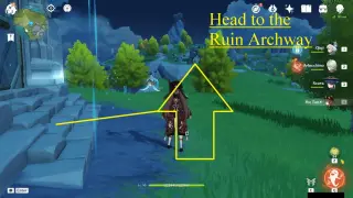 Ridge Watch Dandelion Seed Farming Route: #How to reach Node #9 from the Teleport