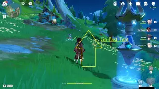 Elynas Lumidouce Bell Farming Route: #How to reach Node #2 from the Teleport