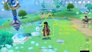 Mont Esus East Lumitoile Farming Route: #How to reach Node #11 from the Teleport