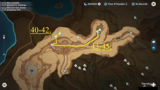 Gate of Zulqarnain Mourning Flower Farming Route Map