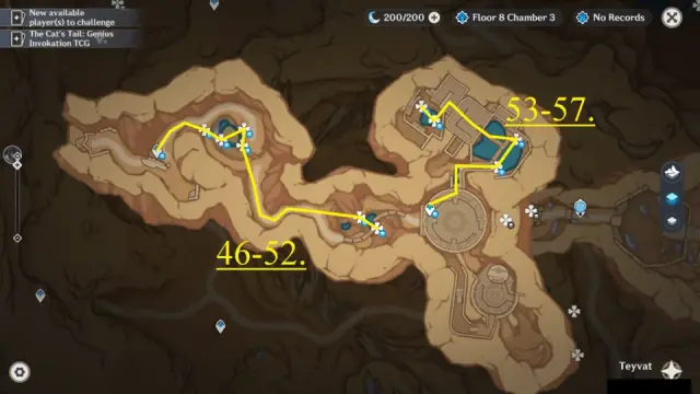 Hangeh Afrasiyab Upper Level Mourning Flower Farming Route Map