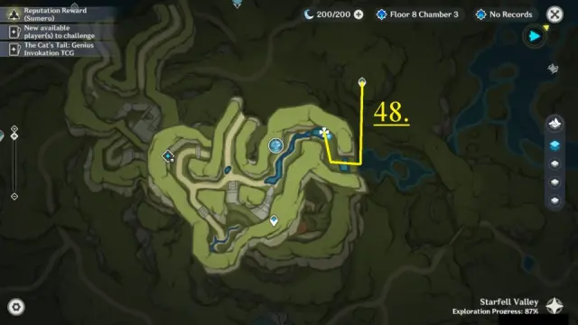 Mountain Cavern Nilotpala Lotus Farming Route Map