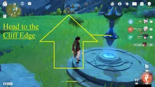 Mingyun Village Noctilucous Jade Farming Route: #How to reach Node #8 from the Teleport