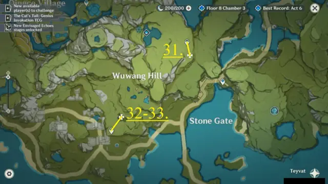 Wuwang Hill Noctilucous Jade Farming Route Map