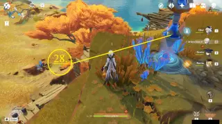 Teticpac Peak Quenepa Berry Farming Route: #How to reach Node #28 from the Teleport