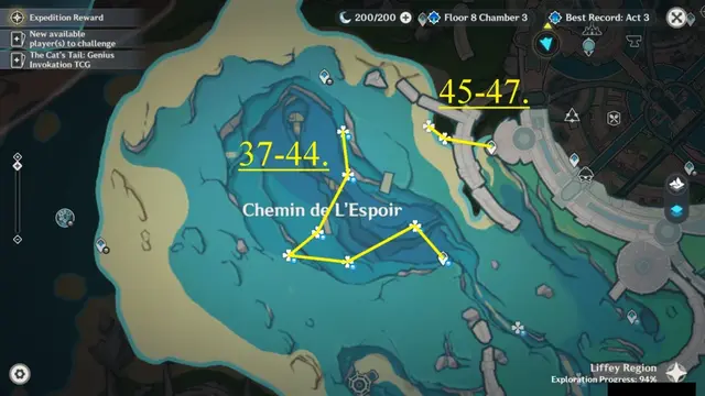 Chemin de LEspoir Romaritime Flower Farming Route Map