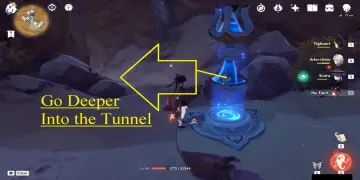 Wenut Tunnels Upper Passage Sand Grease Pupa Farming Route: #How to reach Node #33 from the Teleport