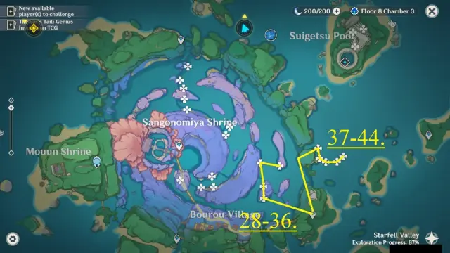 Bourou Village Sango Pearl Farming Route Map