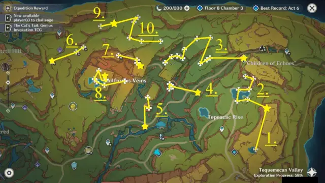 Saurian Claw Succulent Farming Routes in Natlan