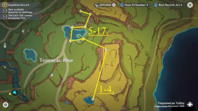 Teoeacac Rise Saurian Claw Succulent Farming Route Map