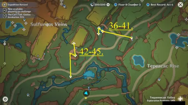 Tequemecan Valley Saurian Claw Succulent Farming Route Map