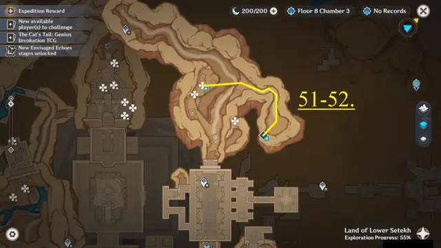 Altar of Mirages Scarab Farming Route Map