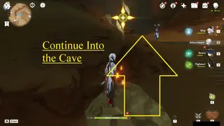 Rock Cavern Middle Level Scarab Farming Route: #Towards Node #64