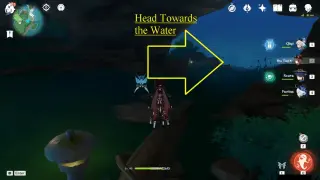 Kannazuka Sea Ganoderma Farming Route: #How to reach Node #43 from the Teleport