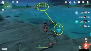 Kannazuka Sea Ganoderma Farming Route: #Nodes #33, #34, and #35