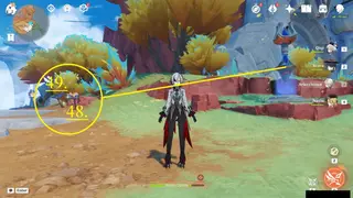 Ancient Sacred Mountain Skysplit Gembloom Farming Route: #How to reach Nodes #48 and #49 from the Teleport