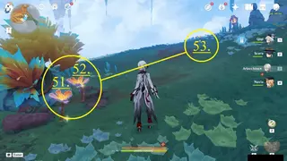 Ancient Sacred Mountain Skysplit Gembloom Farming Route: #Nodes #51, #52, and #53