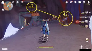 Sea of Shifting Sentience Skysplit Gembloom Farming Route: #Nodes #42 and #43