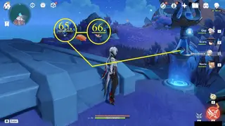South Atocpan Skysplit Gembloom Farming Route: #How to reach Nodes #65 and #66 from the Teleport
