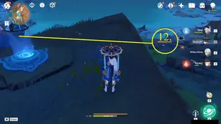 West Atocpan Skysplit Gembloom Farming Route: #How to reach Nodes #12 from the Teleport