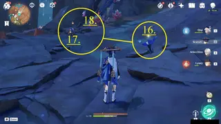 West Atocpan Skysplit Gembloom Farming Route: #Nodes #16, #17, and #18