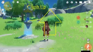 Brightcrown Mountains Small Lamp Grass Farming Route: #How to reach Node #6 from the Teleport