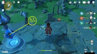 Starfell Valley Small Lamp Grass Farming Route: #How to reach Node #63 from the Teleport