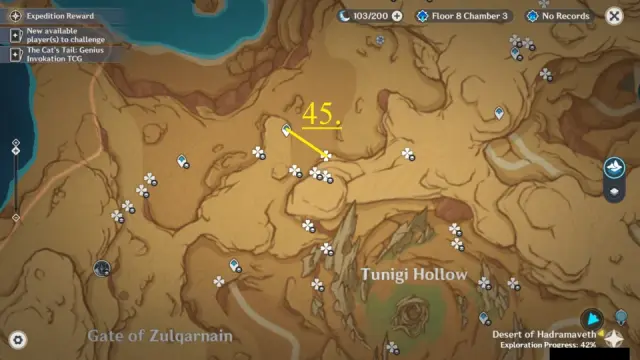 Gavireh Lajavard Trishiraite Farming Route Map