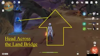 Hills of Barsom Trishiraite Farming Route: #How to reach Node #4 from the Teleport