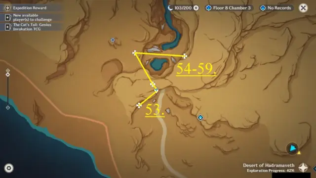 Temir Mountains Trishiraite Farming Route Map