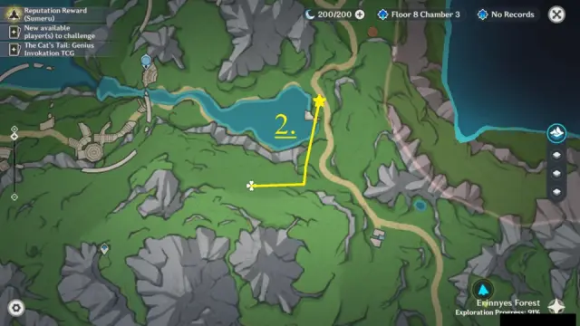 Wolfhook Farming Routes in Mondstadt