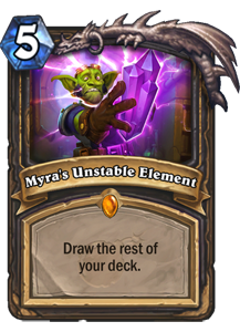 Myra's Unstable Element - Boomsday Expansion