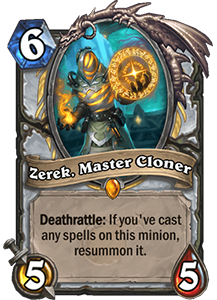 Zerek, Master Cloner Gallery - Boomsday Expansion