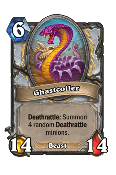 Ghastcoiler Upgraded Card