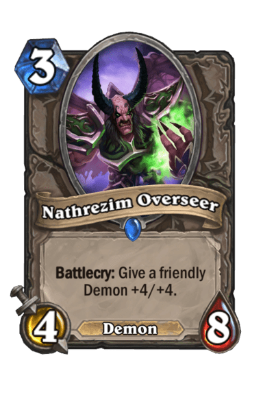 Nathrezim Overseer Upgraded Card