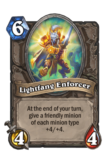 Lightfang Enforcer Upgraded Card