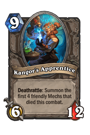 Kangor's Apprentice Upgraded Card