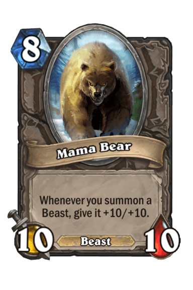 Mama Bear Upgraded Card