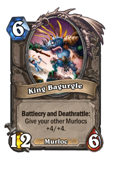 King Bagurgle Enforcer Upgraded Card