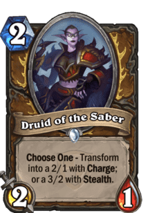 Druid of the Saber