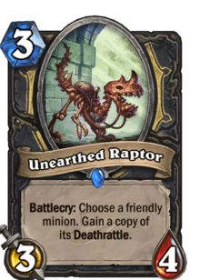 Unearthed Raptor