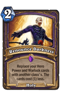 Renounce Darkness