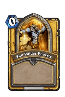 Sun Raider Phaerix Heroic