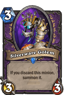 Silverware Golem