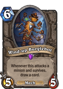 Wind-up Burglebot