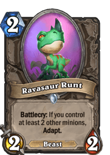 Ravasaur Runt