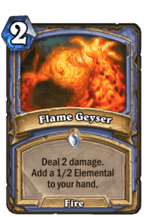 Flame Geyser